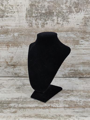 [009210] 黑色天鹅绒项链展示 Expositor para Collares En Terciopelo Negro