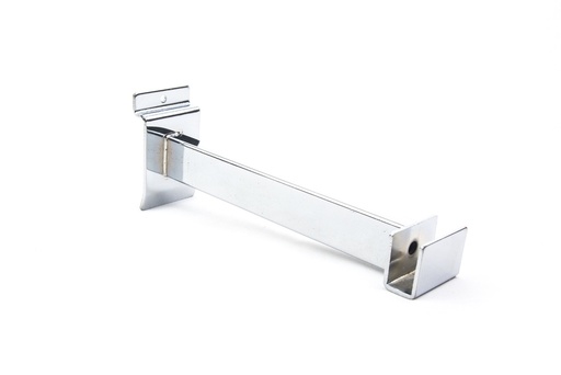 [002065] Suport tubular rectangular pentru panou cu lamele, 25 cm