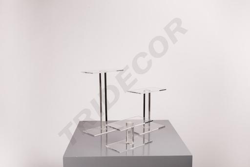 [007009] 三件套亚克力工型展架 B1-2-3 Expositor Acrilico Forma 工