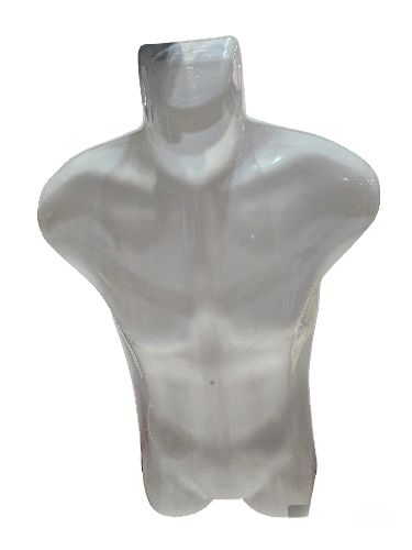 [6041002] Silueta Hombre Blanco Brillante