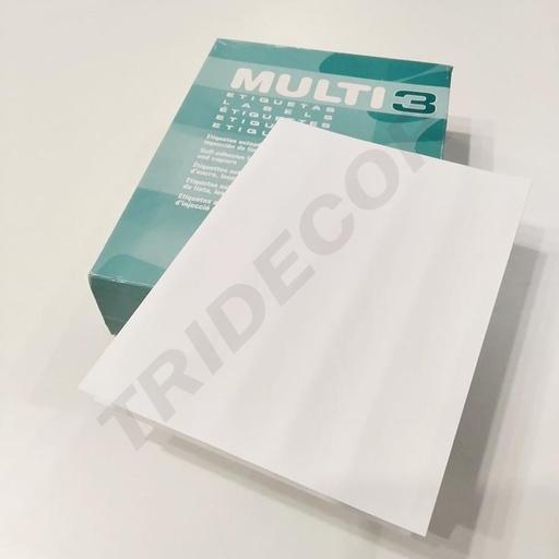 [8410782105091] 65格打印标签纸Etiquetas Multi 3 10509 38X21.2mm 65格
