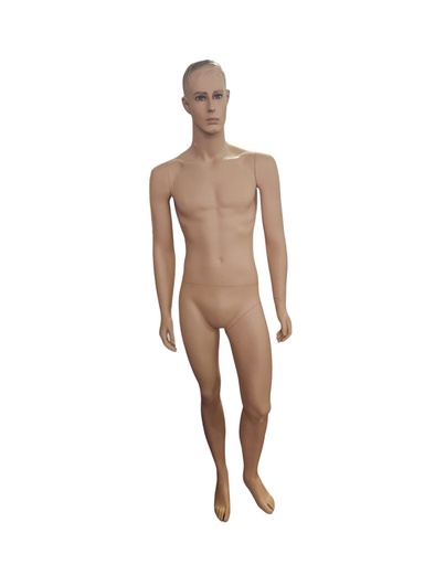 [040345] Manequim masculino de cor de carne realista Sm-6054