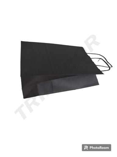 [8436557056627] Sac Kraft Noir Xs 18+8x24cm 450 unités/carton