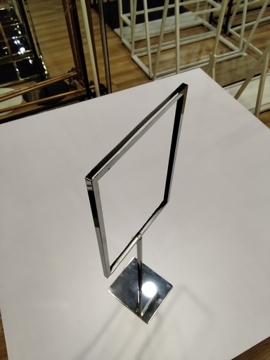 [009776] Chrome frame with 28*20 base