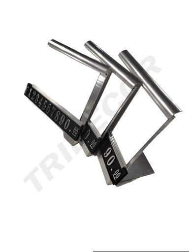 [014865] Marca precios plata con numeron 10*8.5cm 10UND