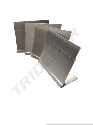 [014883] Marca precios plata 8.5*7.4  10UND.