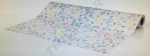[014176] Papel de Regalo de Diferentes Colores y Dibujos Infantil 62cm 4kg