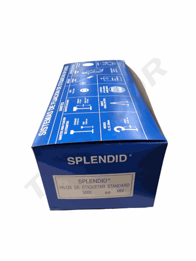 [014102] Splendid Caja Navetes Standar 5.000Und 50Mm Aguja Standard