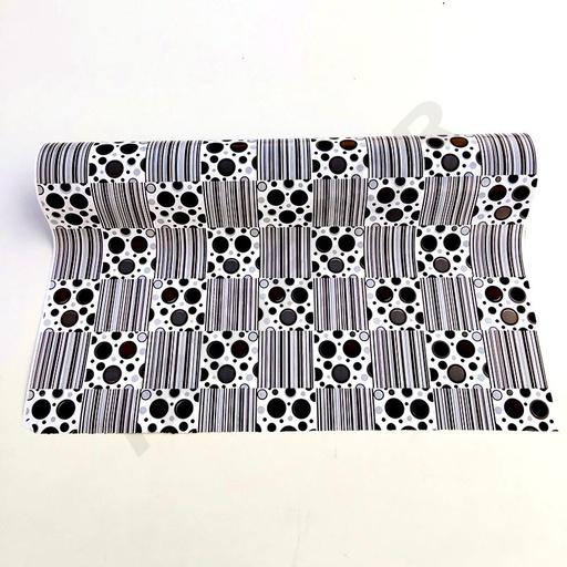 [014176] Polka Dots/Stripes Design Wrapping Paper 62 cm