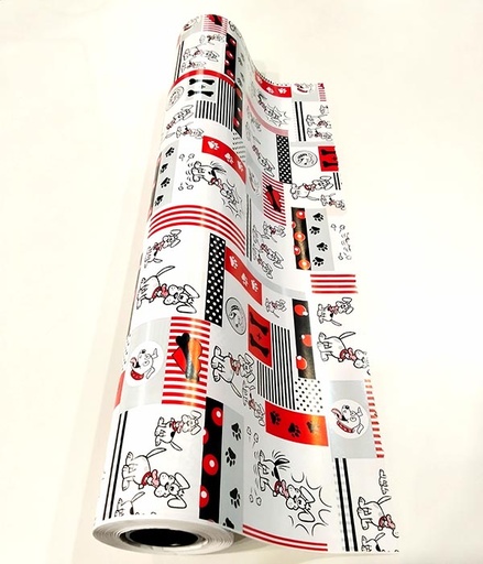 [014176] Friends Dogs 62 cm Wrapping Paper