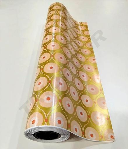 [014176] Papel de embrulho com estampa boêmia 62 cm