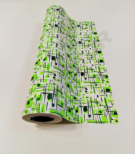 [014176] Papel de embrulho com padrão clássico 62 cm