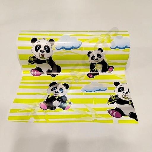 [014177] Panda Drawing Gift Wrap Rolls 31 cm