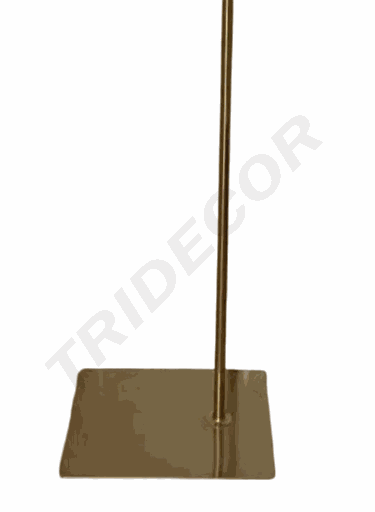 [040017] 长方形金色模特底盘 base metal rectangulo color oro 5/caja