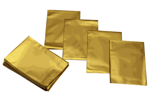 [010714] Sobres Metalizados 25x40 cm Color Dorado 50 UNIDADES