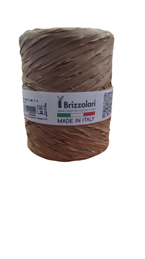 [8031653400024] Cinta Rafia Marrón 5 mm 200 Metros Col 32