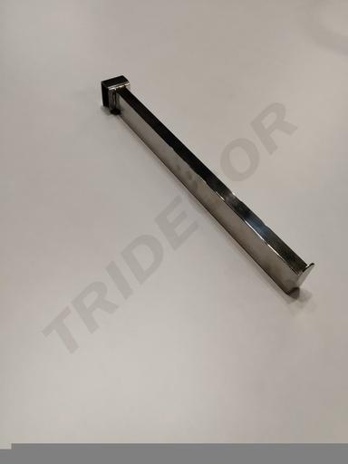 [006134] Gancho Frontal para Tubo Retangular Inox 50/caixa