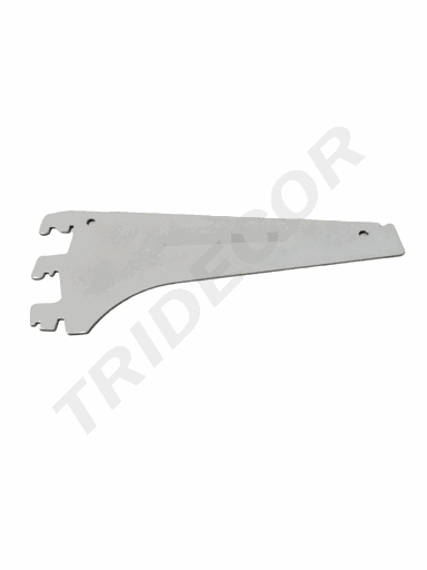 [013018] Suporte Branco 30cm para Bandeja Malha 60 unidades/caixa