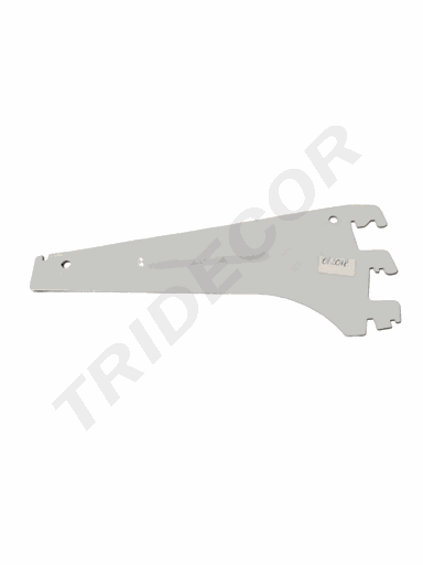 [013064] 白色背网货架支撑 Soporte Blanco para Malla 35cm 60/caja