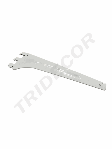 [013065] Suporte Prateleira 40cm Branco