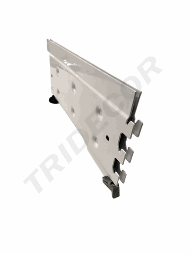 [013070] Base 45Cm Blanca Para Estantería Malla 12 Unidades/Caja