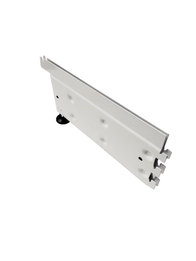 [013073] 40cm White Base for Mesh Shelves 12 units/box