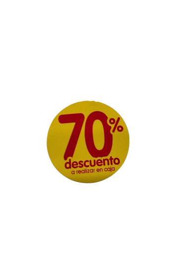 [014020-70] Sticker -70% discount TO BE REALIZED