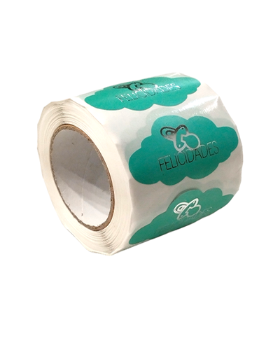 [0141045] 祝福贴纸Pegatina de Felicidades 5x2.7