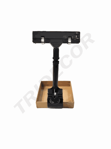 [014566] Price holder with black plastic clamp